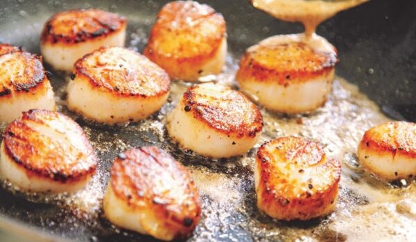 pan scallops